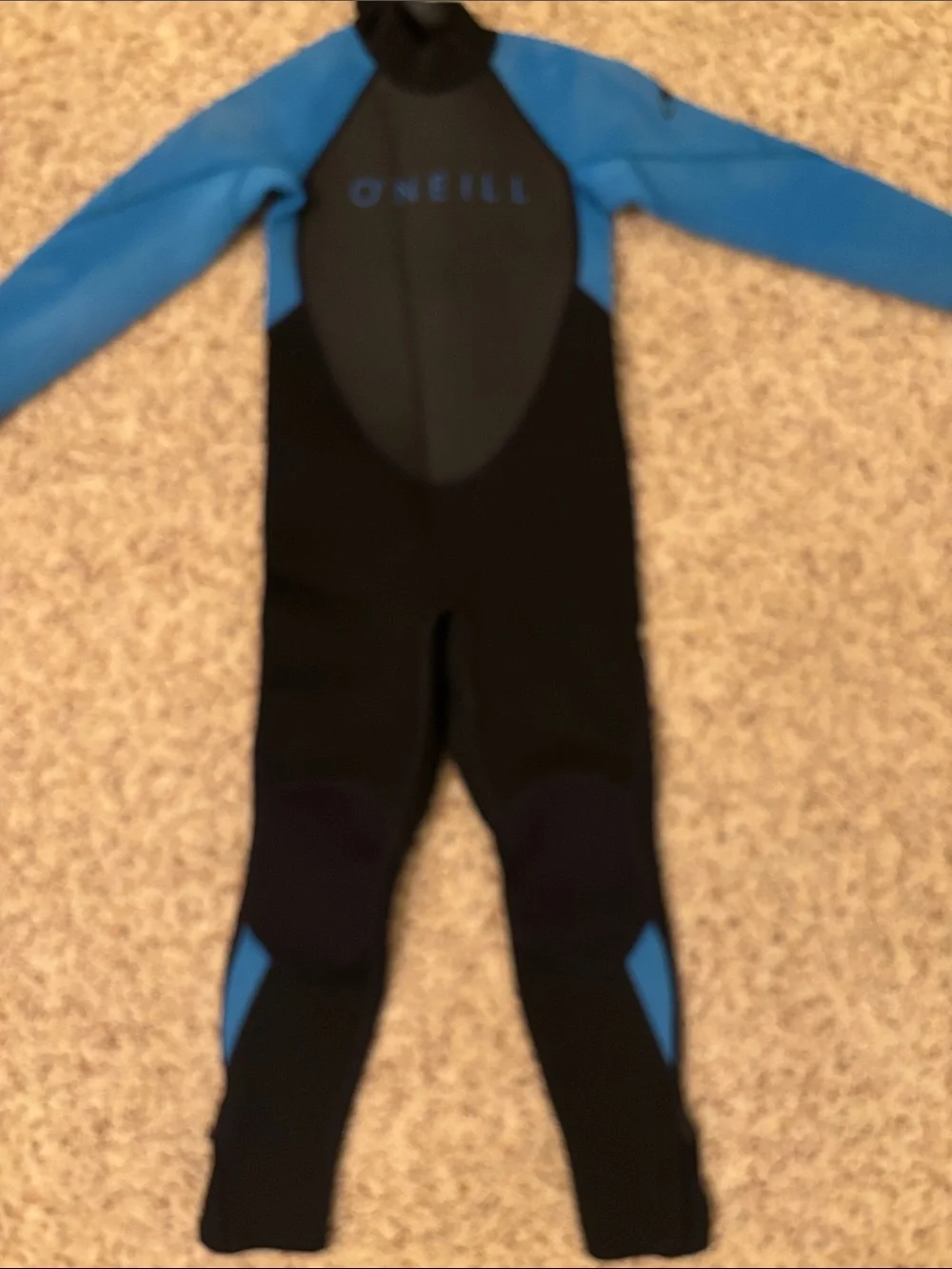 O'Neill Kids Black & Blue Full Wetsuit Rashguard